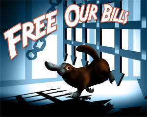 mySociety's Free our Bills! campaign